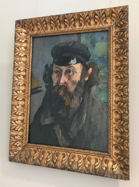 Paul Cézanne : Auto-portrait avec une casquette, 1873