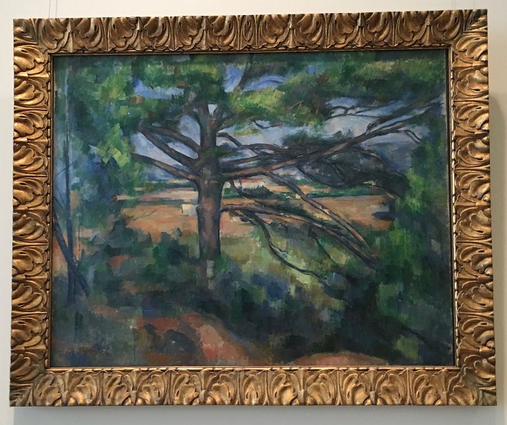 Grand pin près d'Aix-en-Provence : Paul Cézanne 1895-1897