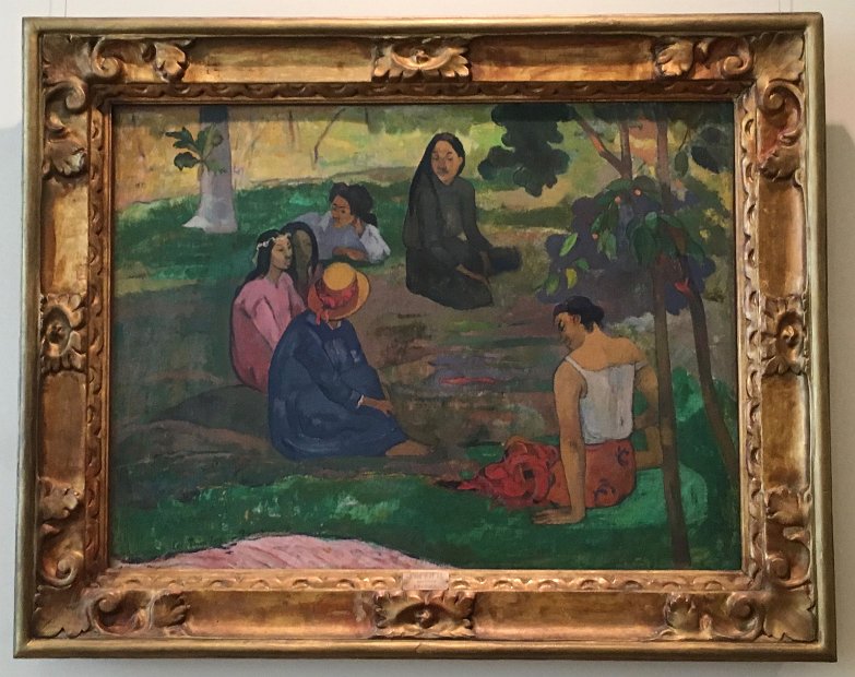 Les Parau Parau (Conversation) : Paul Gauguin, 1891