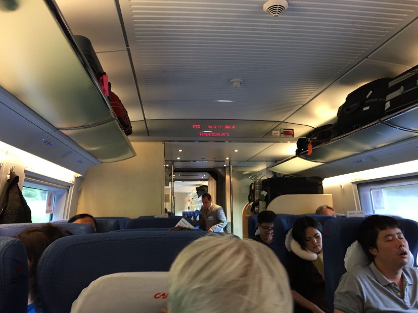 L'intérieur du Sapsan