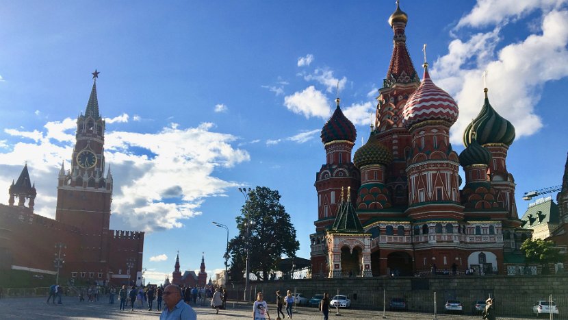 Un dernier passage sur la Place Rouge, on ne s'en lasse pas.