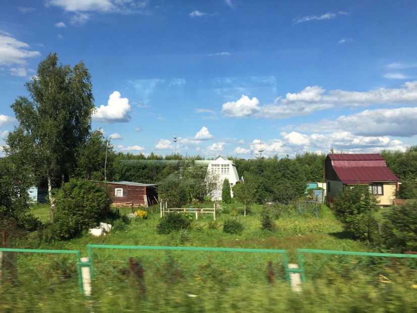 Les datchas de la banlieue de Moscou