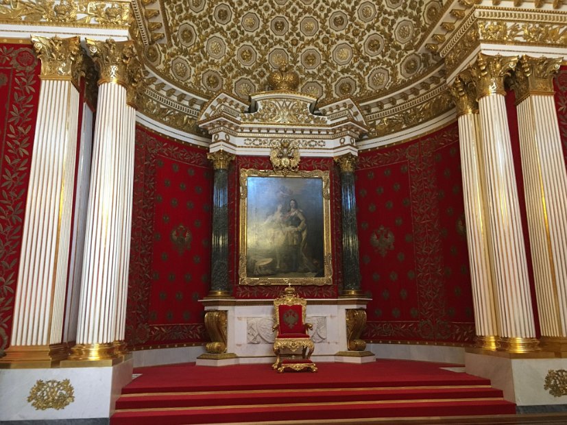 La petite salle du Trône (Salle Pierre 1er)