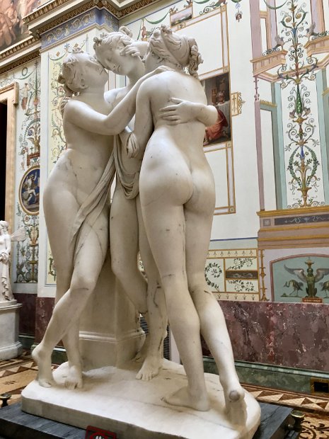 Les trois grâces d'Antonio Canova